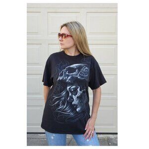 5/$100 SALE -  LIQUID BLUE Dia De Los Muertos Sugar Skull Tee